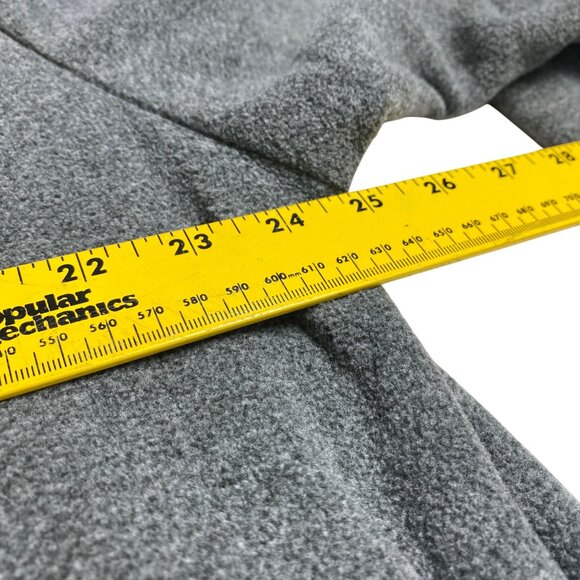 Charles River Apparel‎ Mens XL Gray Pullover Fleece With Snap Collar Winter Warm - Picture 10 of 13